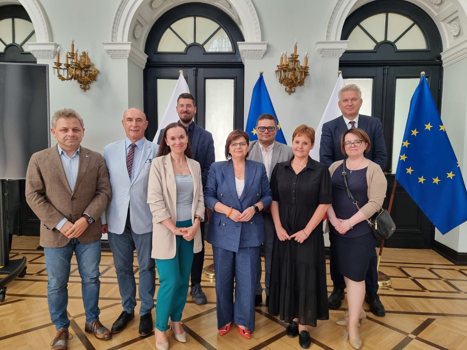 Spotkanie Prezesów Polskiego Towarzystwa Psychiatrycznego z Minister Zdrowia Izabelą Leszczyną
